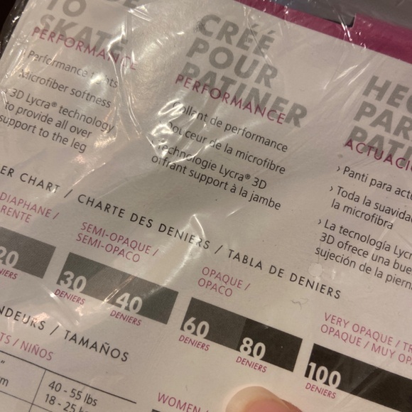 New MONDOR DANCE PERFORMANCE TIGHTS BLACK SHAPEWEAR NYLONS PANTYHOSE S - Picture 8 of 8